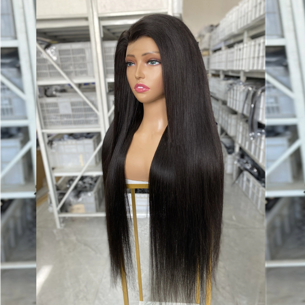 30inch Virgin Hair HD Lace 13x6 Lace Frontal Wig Straight Hair Wigs